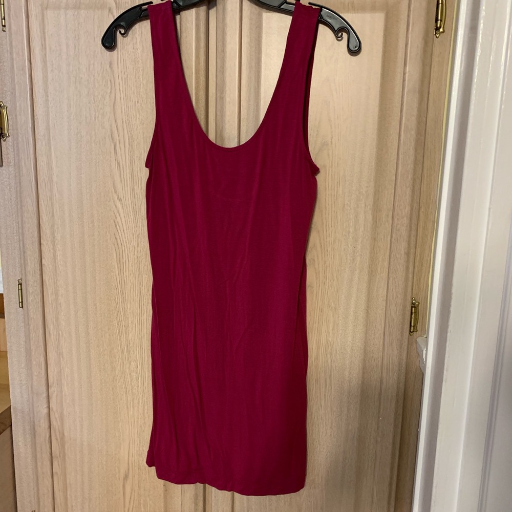 Pink mini-dress